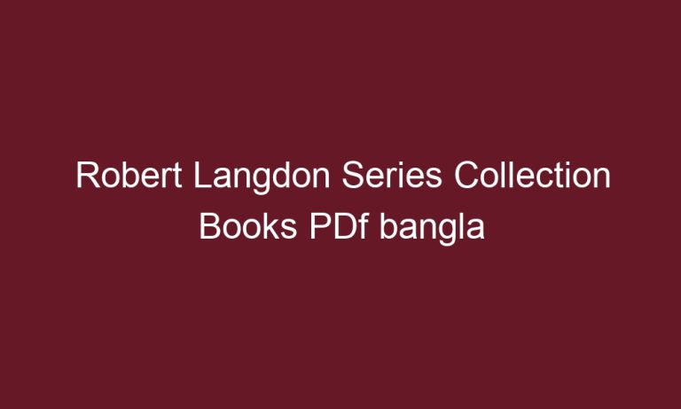 robert langdon series collection books pdf bangla 5607 1